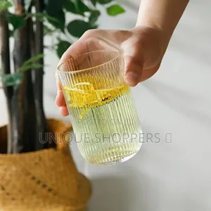 
*410ml Ribbed Glasses* 