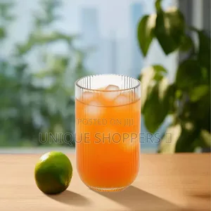 
*410ml Ribbed Glasses* 