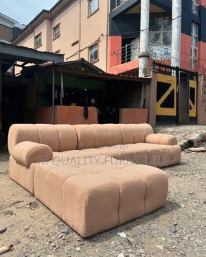 Brown 4-Piece Bubble Modern. Sofas - main view