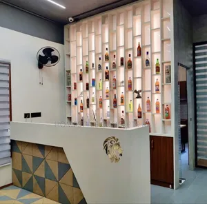Modern Shop Lighting Shelves Shelf Fitting Renovation Interior Design