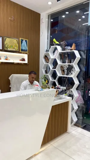 Modern Classy Shop Interior Renovation Shelves Shelf Lighting Services