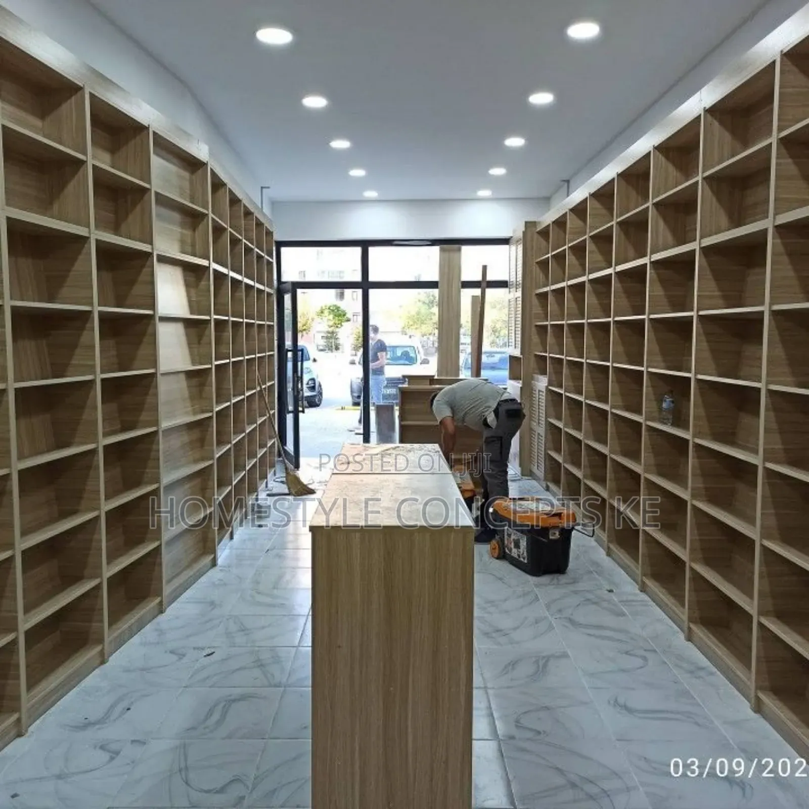 Shop Renovation Interior Design Shelf Shelves Fittings