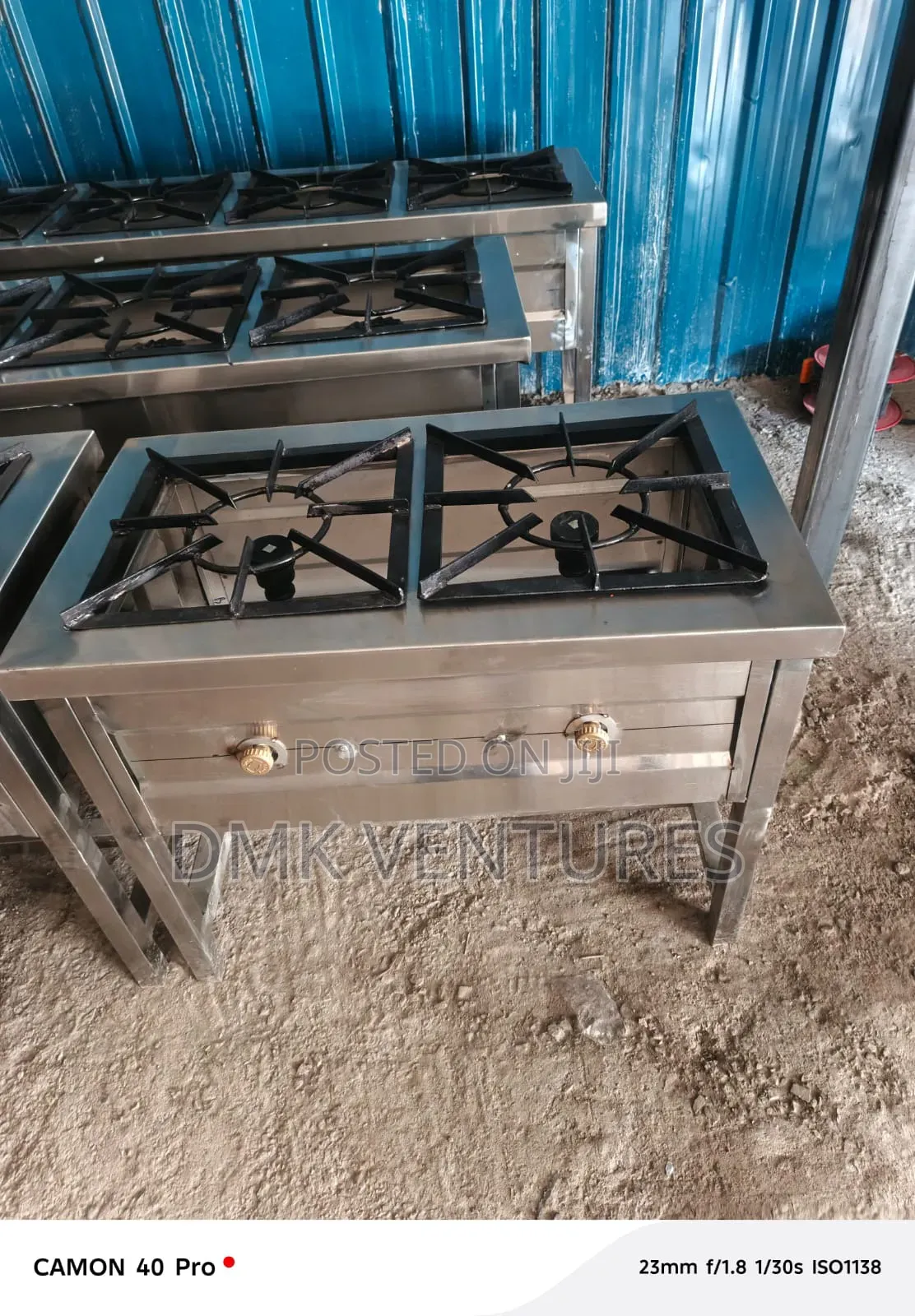 High Trusted Stainless Two Burner Gas Cooker