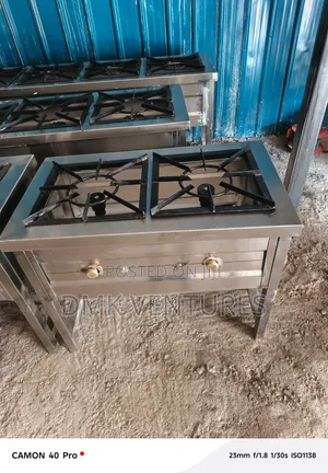 High Trusted Stainless Two Burner Gas Cooker