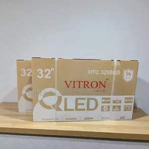 Modern Frameless Look Vitron 32 Inch Qled Smart Android Led Tv