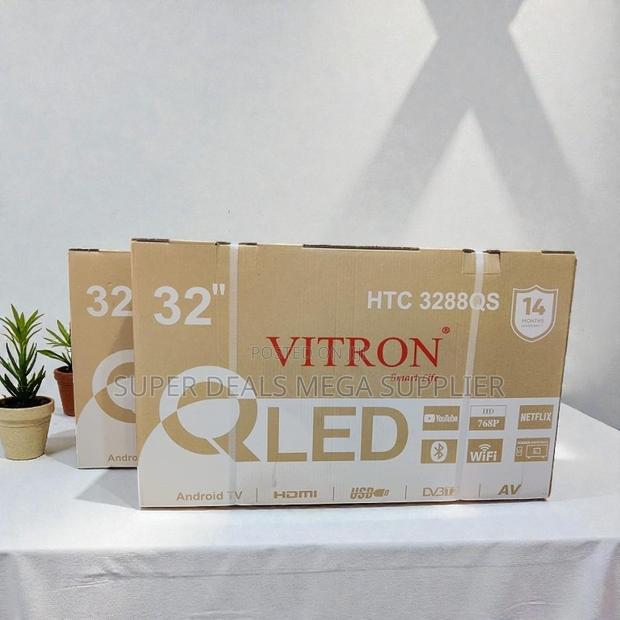 Wifi Enabled Vitron 32 Inch Qled Smart Android Led Tv - thumbnail 2