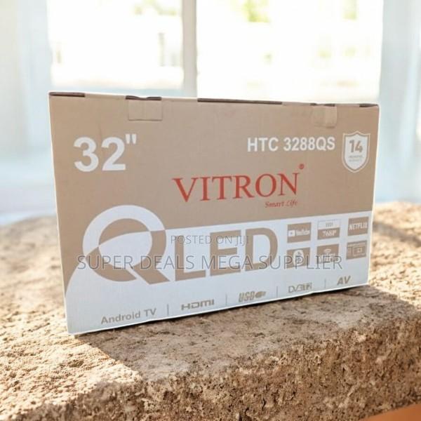 Clear High Definition Display Vitron 32 Inch Qled Smart Android Led Tv