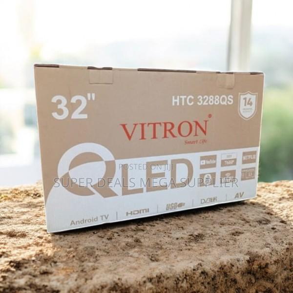 Bluetooth Activated Vitron 32 Inch Qled Smart Android Led Tv