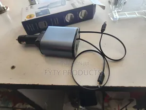 4in1 Car Charger Retractable Cable