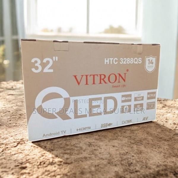Wifi Bluetooth Enabled Vitron 32 Inch Qled Smart Android Led Tv - thumbnail 2