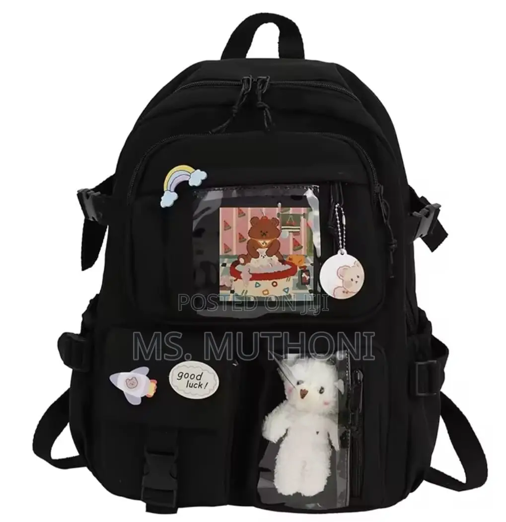 Back to School Style High Capacity School Bag. Size 46*32*20cm.