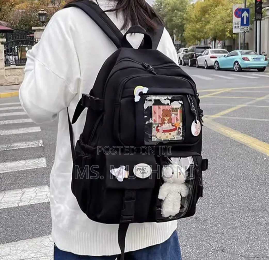 Back to School Style High Capacity School Bag. Size 46*32*20cm.
