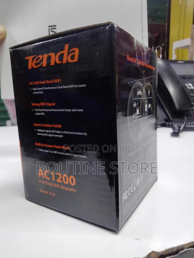 Tenda A18 Wifi Range Extender - thumbnail 3