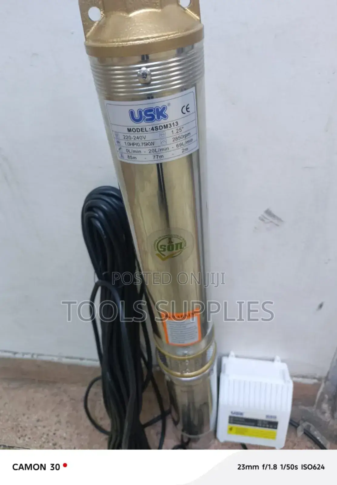 Deep Well Submersible Pump 1hp