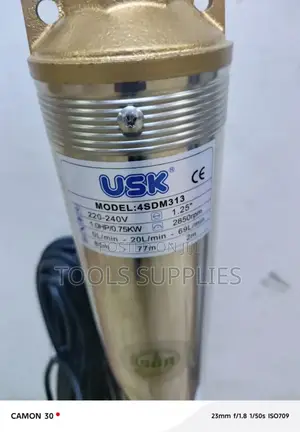 Deep Well Submersible Pump 1hp