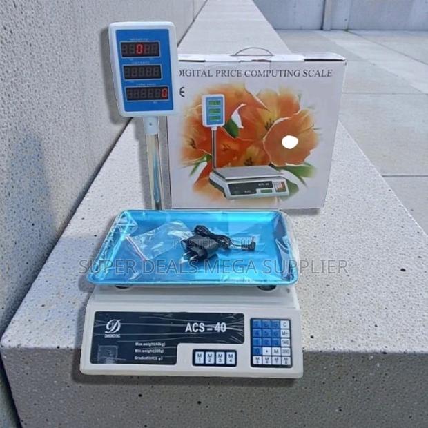Top Quality Heavy Duty Acs 40 Upto 40kgs Digital Weighing Scale