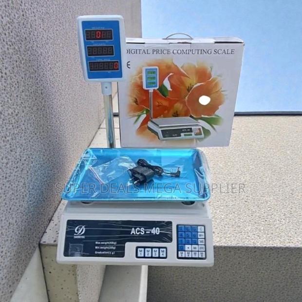 Quality Ensured Long Lasting Acs 40 Upto 40kgs Digital Weighing Scale