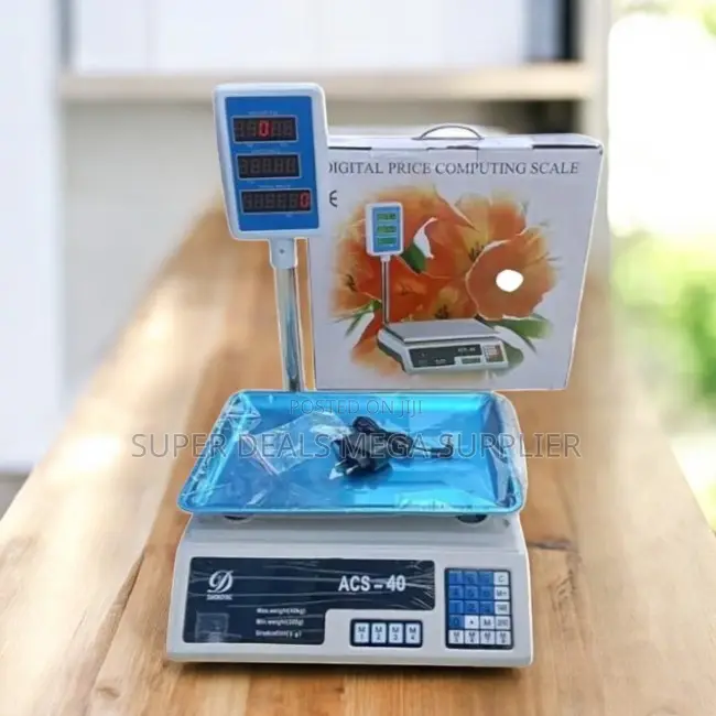 Inexpensive High Durability Acs 40 Upto 40kgs Digital Weighing Scale