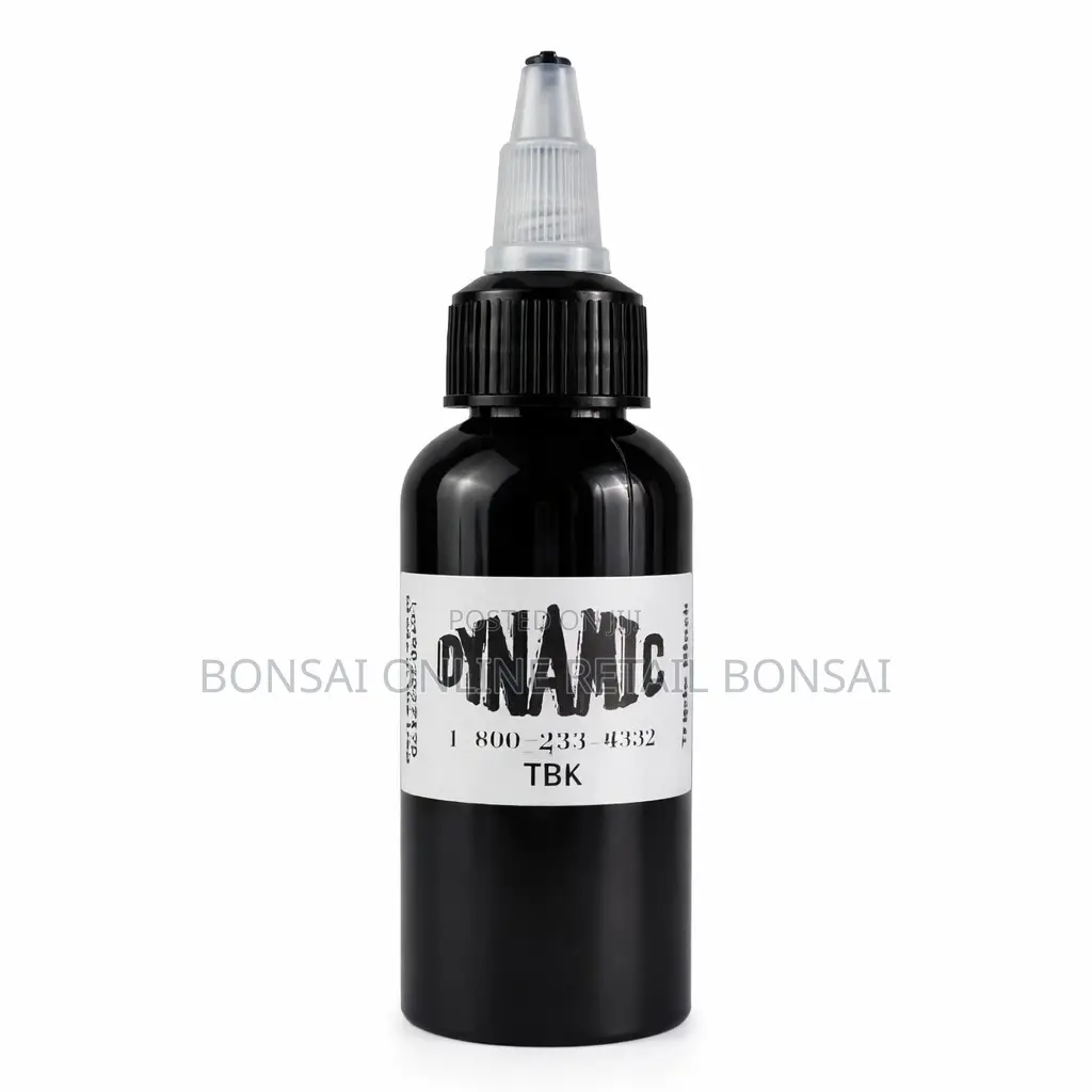 30ml Black Tattoo Ink – Professional Deep Black Pigment