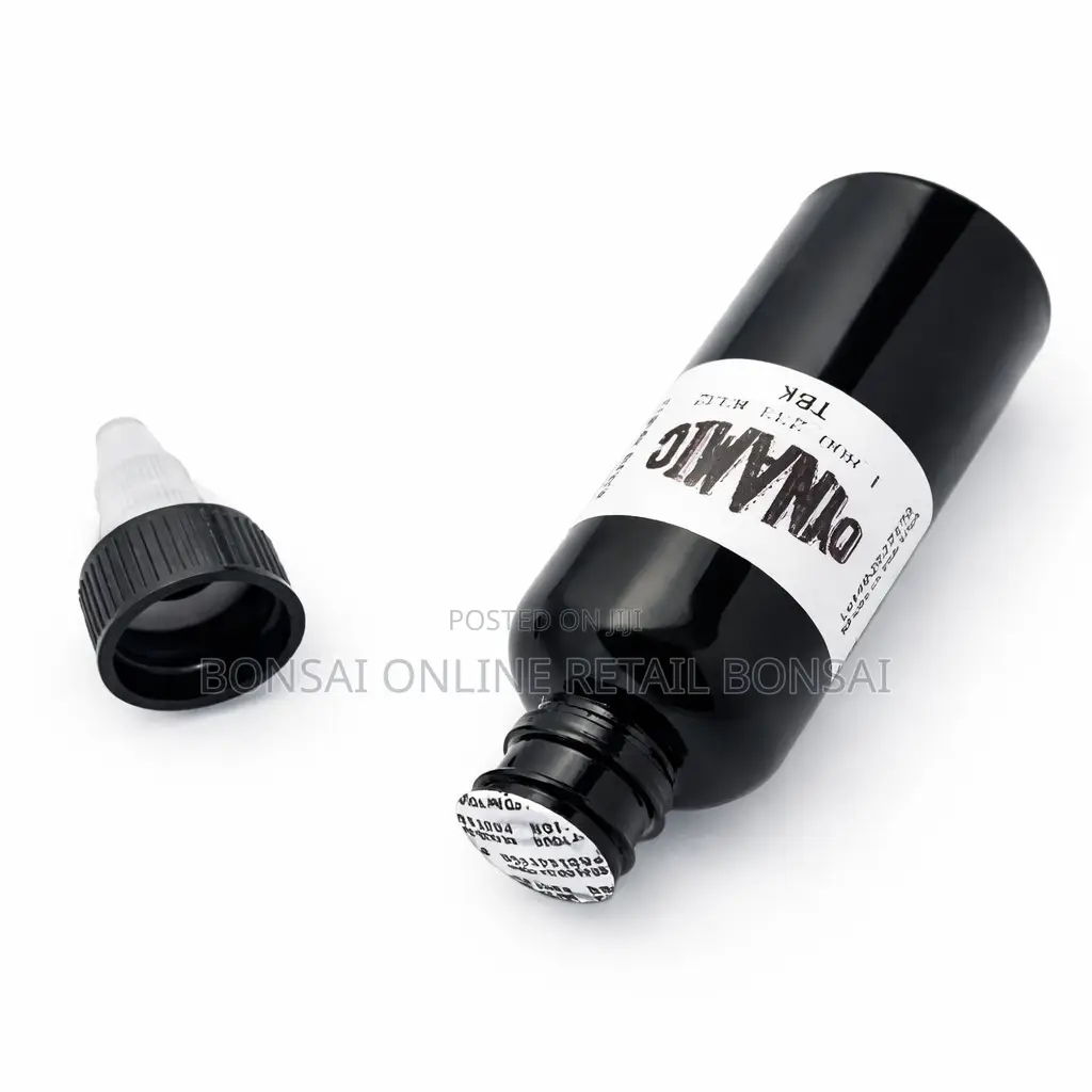 30ml Black Tattoo Ink – Professional Deep Black Pigment