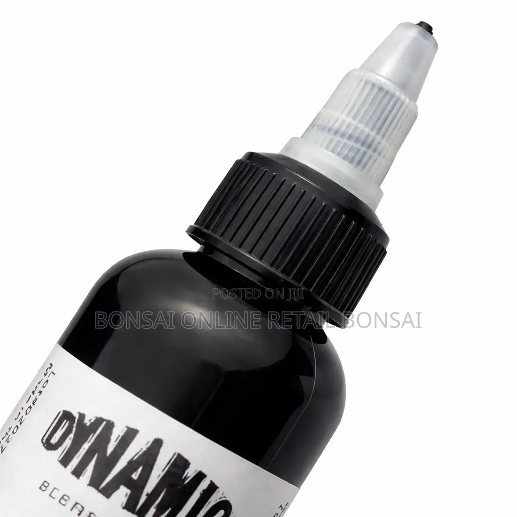 30ml Black Tattoo Ink – Professional Deep Black Pigment