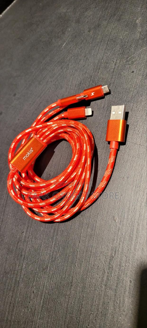 3 in 1 Charging Data Cable - thumbnail 2