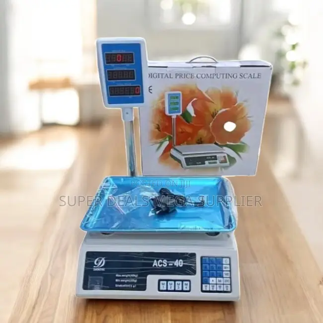 Premium Quality Reliable Acs 40 Upto 40kgs Digital Weighing Scale