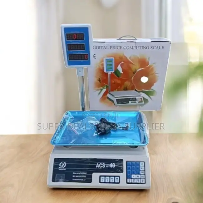 Quality Ensured High Performance Acs 40 Upto 40kgs Digital Weigh Scale