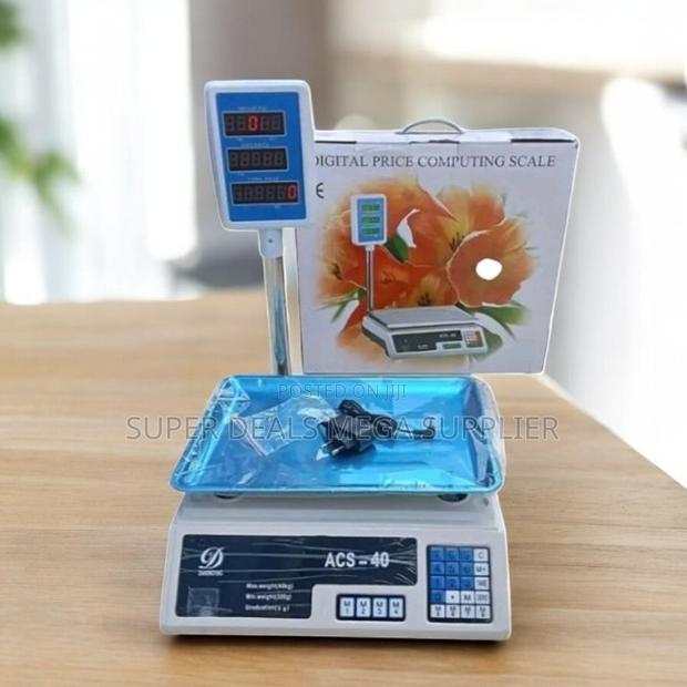 Reliable Performance Durable Acs 40 Upto 40kgs Digital Weighing Scale
