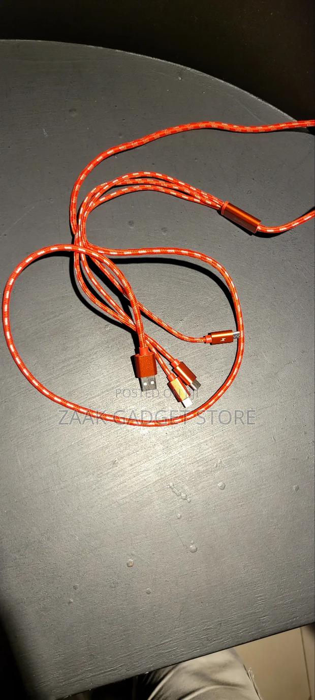 3 in 1 Sync Charge Cable - thumbnail 2