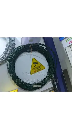 Galvanized Razor Wire 10metres -Green