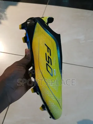 F50 "Bumblebee" Adidas Laceless Football Boots