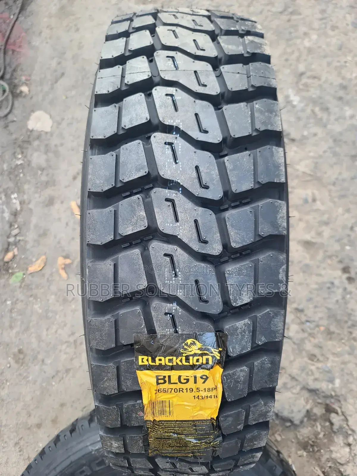 265/70r19.5 Blacklion Tyres Blg19 18pr
