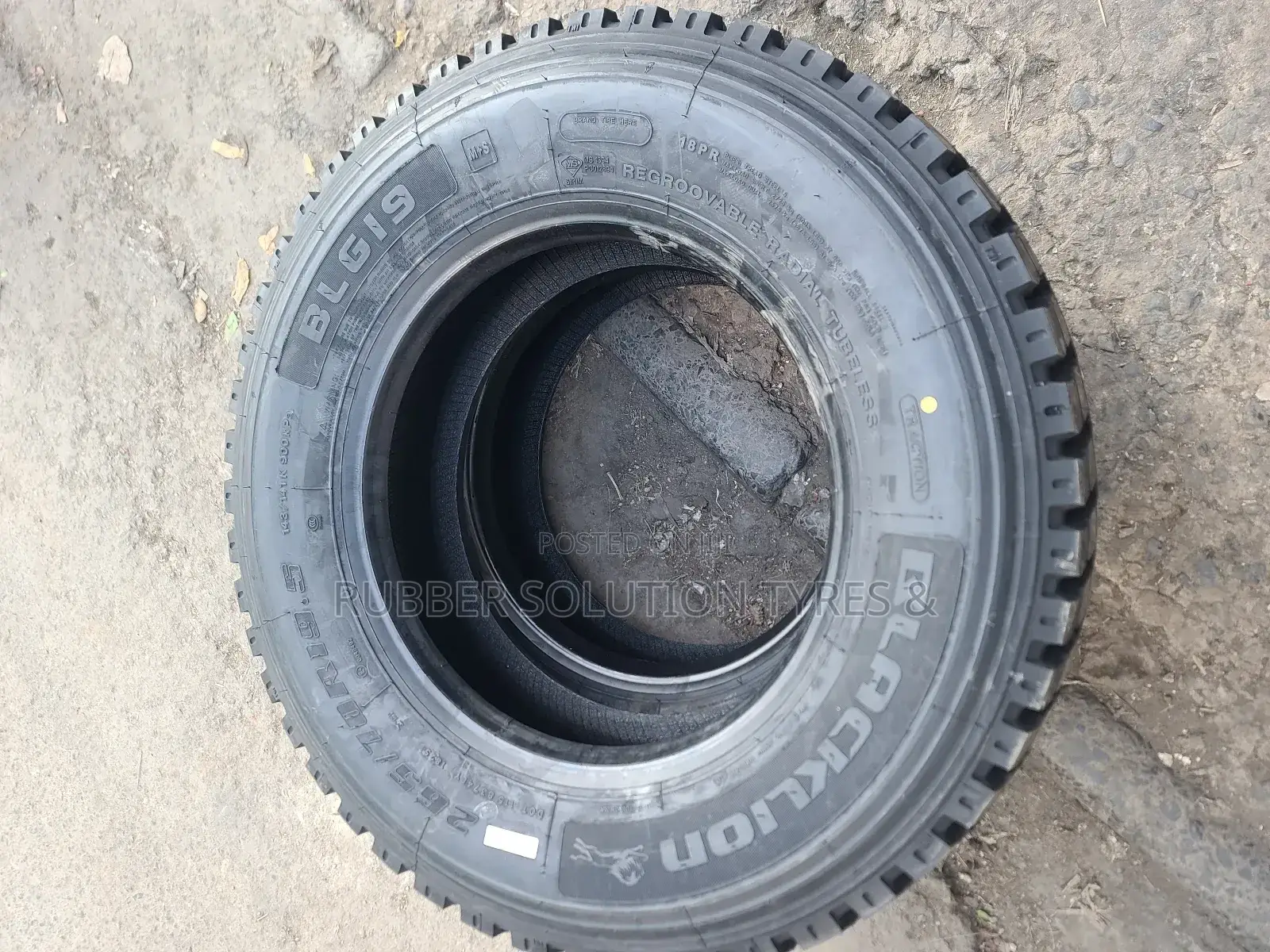 265/70r19.5 Blacklion Tyres Blg19 18pr