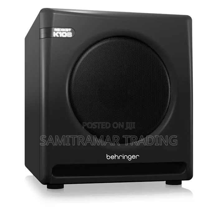 Nekkst K10s Behringer 10" Studio Subwoofer, High Excursion Woofer 300w