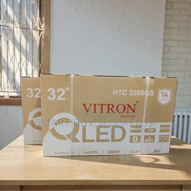 Youtube Netflix Support Vitron 32 Inch Qled Smart Android Led Tv - thumbnail 2