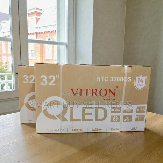 Wifi Enabled Vitron 32 Inch Qled Smart Android Led Tv - thumbnail 2