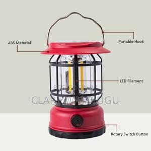 Portable Solar Usb Emergency Camping Light | Waterproof - main view