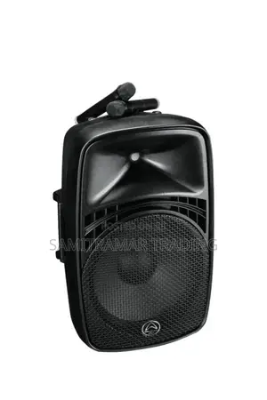 Wharfedale Ez15a 15" Portable Active Pa System With 2 Wireless Mics