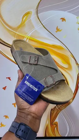Original Boxed Birkenstock Zurich Suede - Beige
