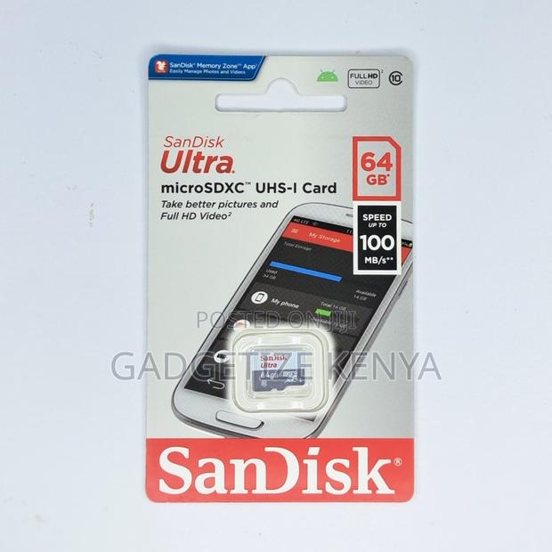 Sandisk 64gb Micro Sd Memory Card - thumbnail 2