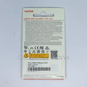 Sandisk 64gb Micro Sd Memory Card