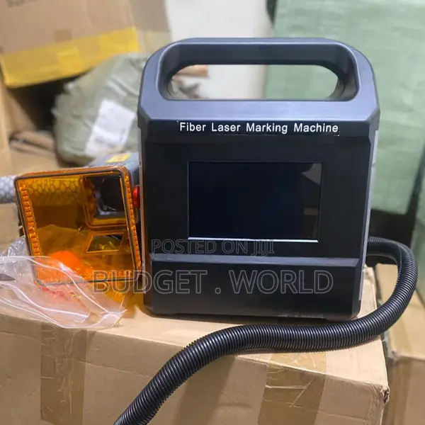 Handheld 50w JPT Fiber Laser Engraver Metal Laser Marking Machine