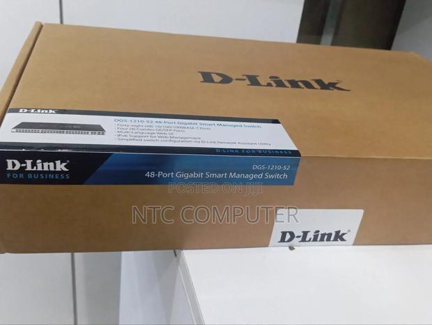 Dlink (Dgs -1210-52 )52-Port Gigabit Smart Managed Switch