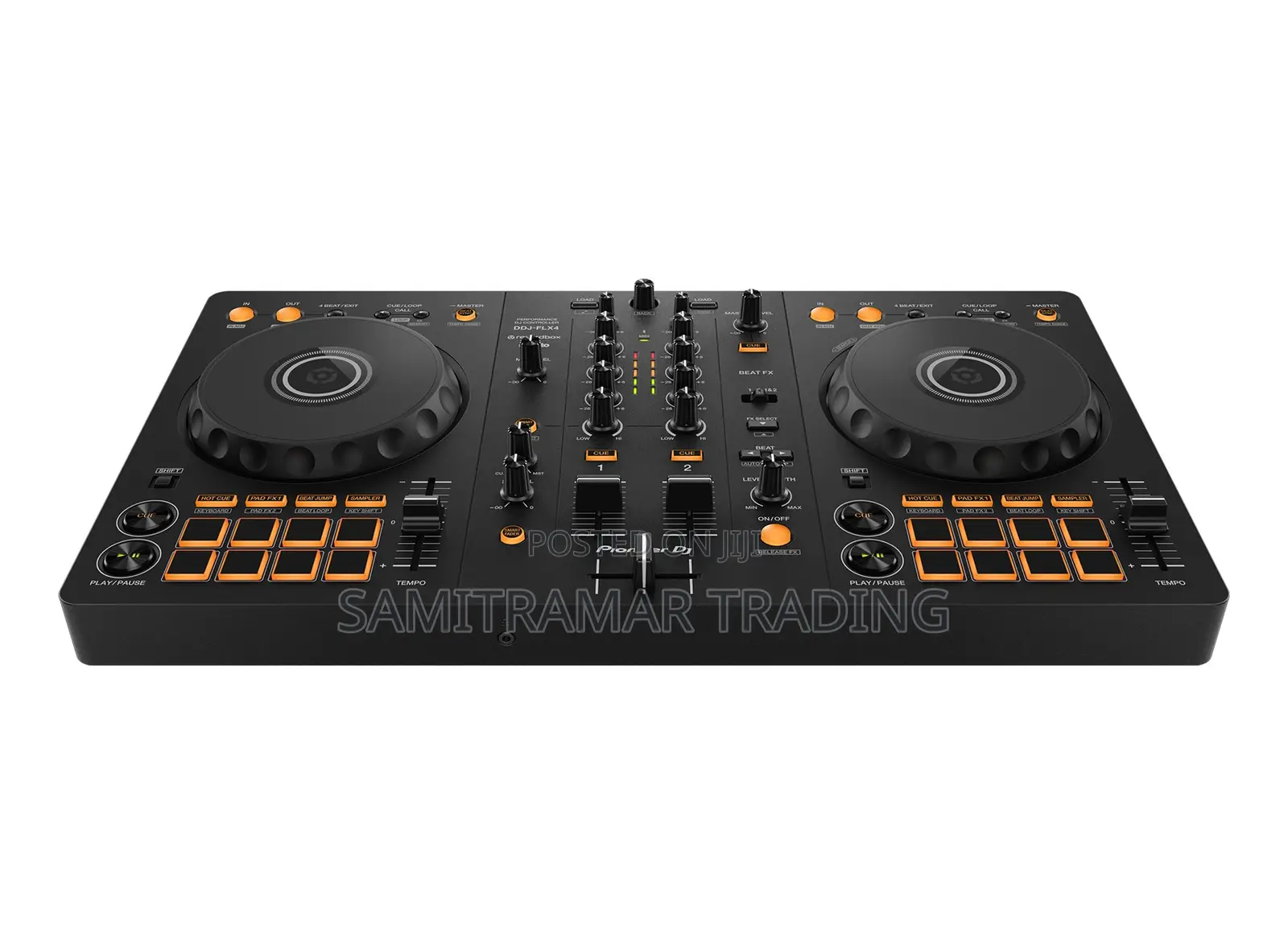 DDJ-Flx4 Pioneer 2-Channel Dj Controller, Rekordbox/Serato Dj Lite
