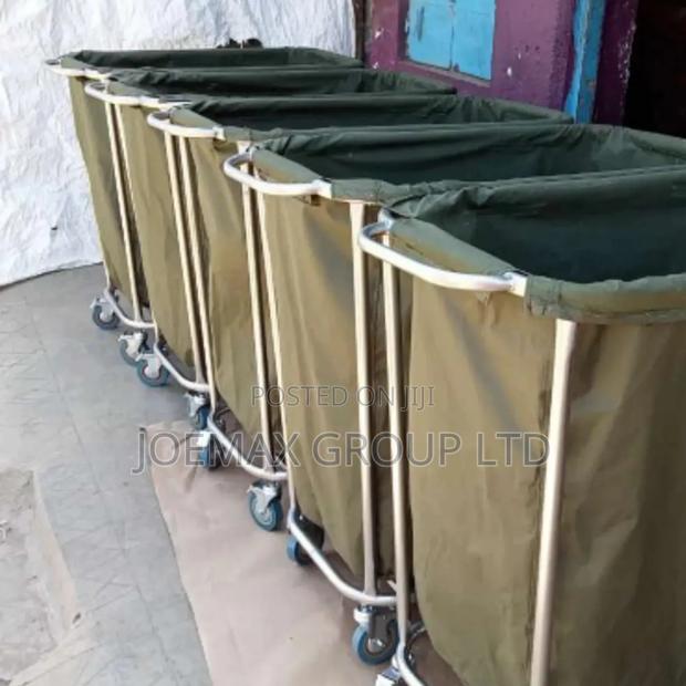 Dirty Linen Trolley Local Made. - main view