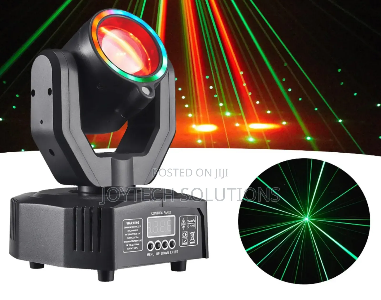 Moving Head Stage Lights With Sound Control