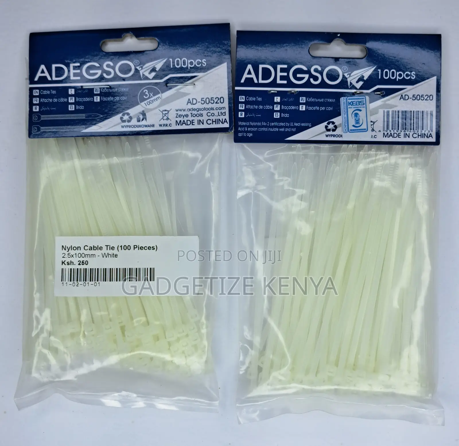 Nylon Cable Zip Ties