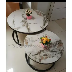 Marble Table, 2 in 1 Table