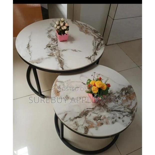 Marble Table, 2 in 1 Table